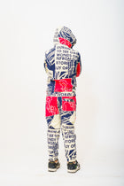 Gusto's Boys Printed Hoodies Cordset