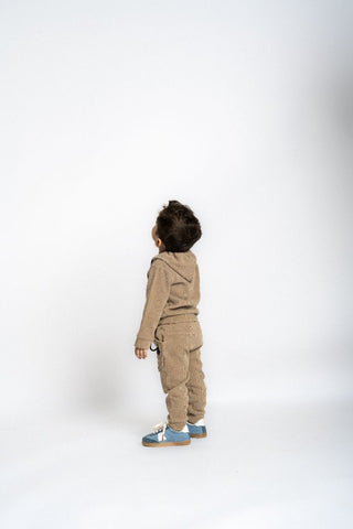 Gusto Newborn Boys Maroon Hoodie