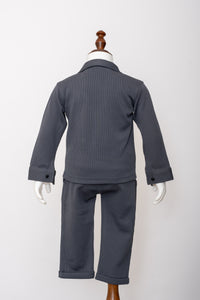 Gusto Newborn Full-Sleeve Co-ord Set Jacket