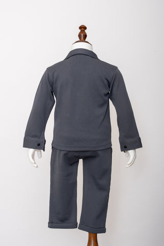 Gusto Newborn Full-Sleeve Co-ord Set Jacket