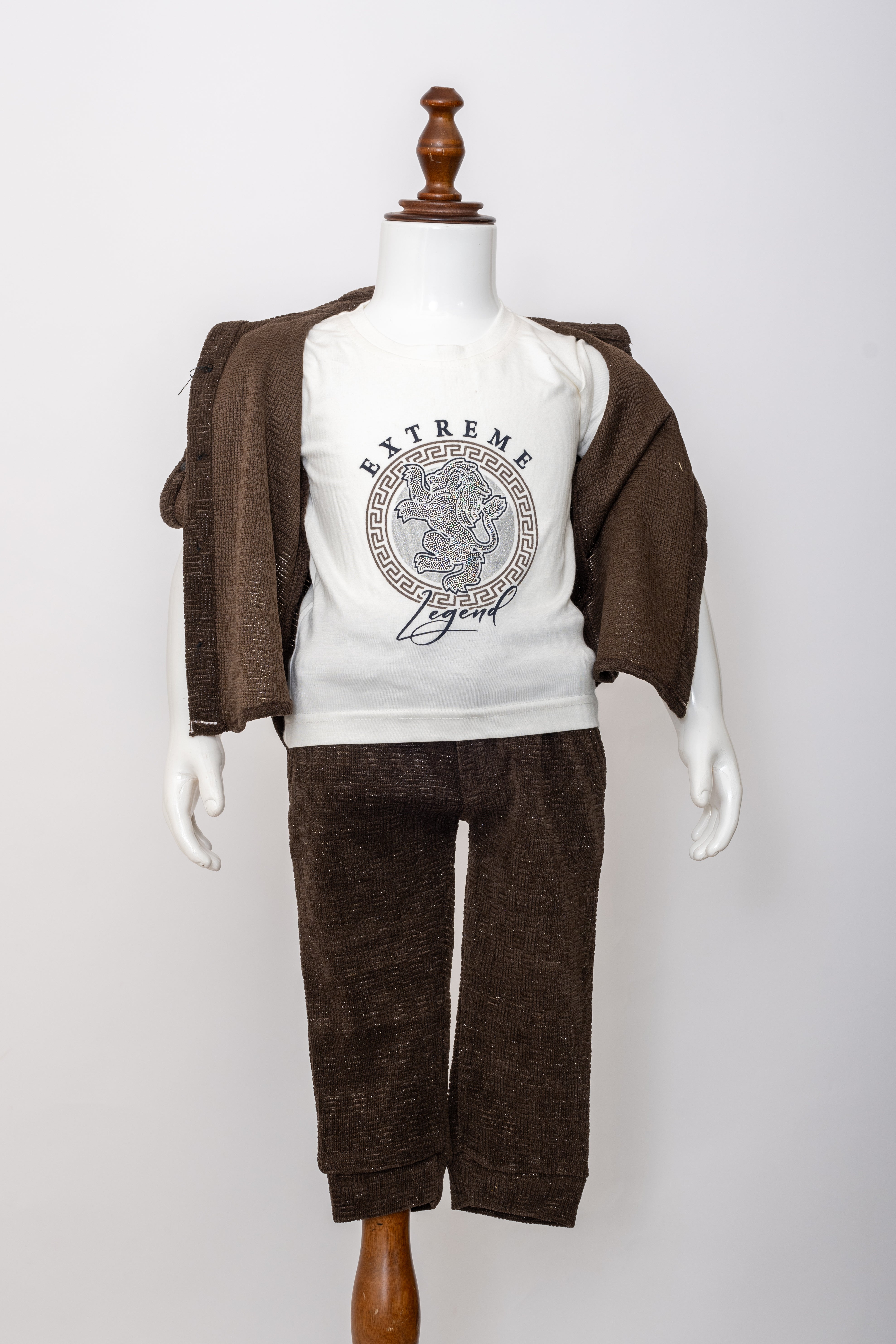 Gusto Newborn Full-Sleeve Shirt Co-Ord Set