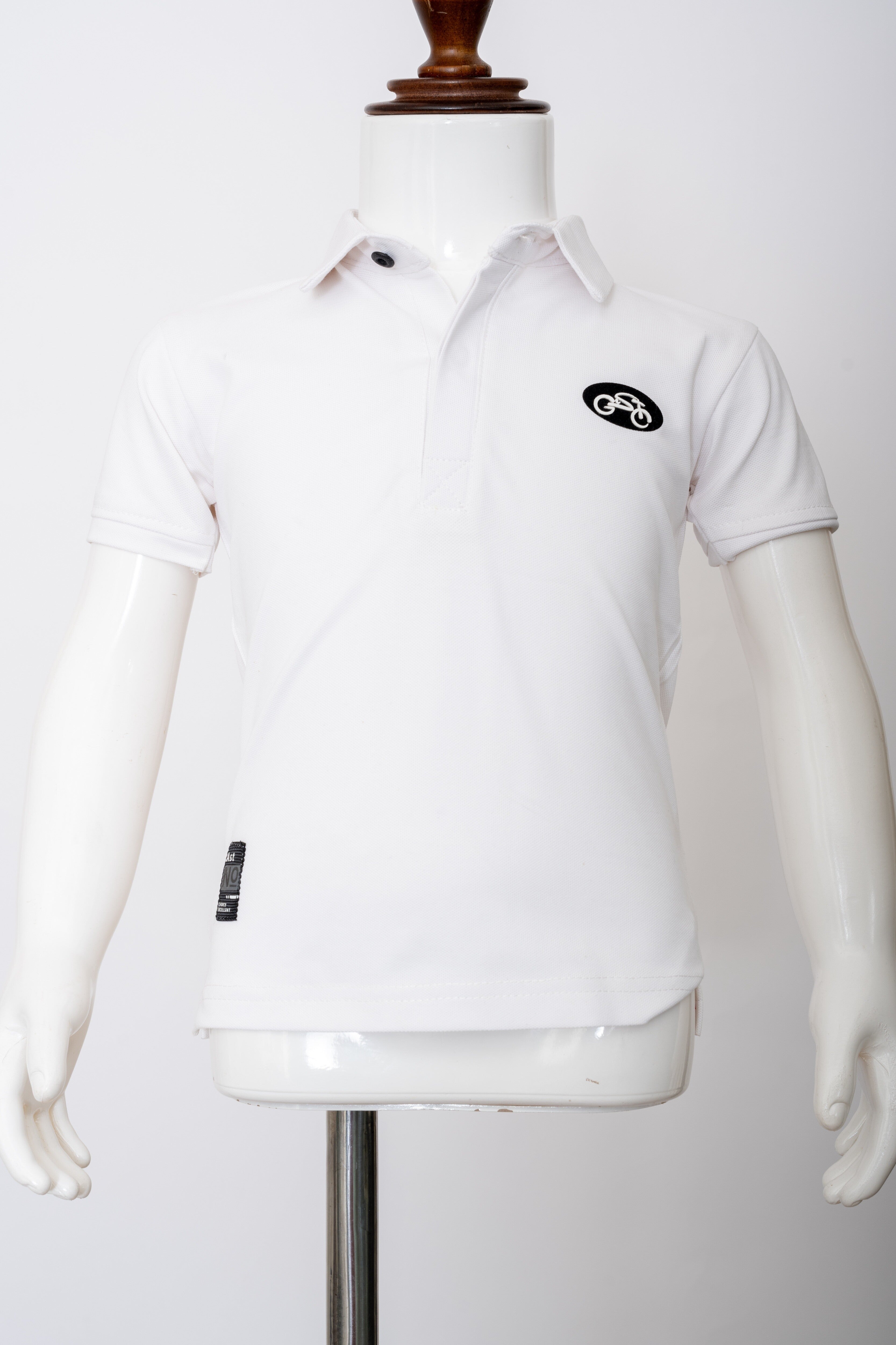 Gusto Newborn Half-Sleeve Collared T-Shirt