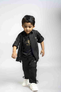 Gusto Newborn Full-Sleeve 2-Piece Shirt Set