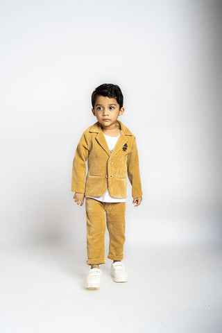 Gusto Newborn Boys Blazer Set