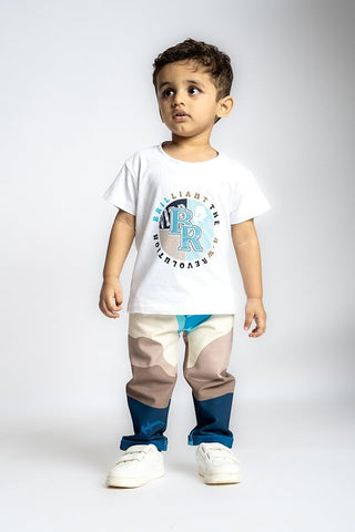 Gusto Newborn Boys Blazer & T-Shirt Set