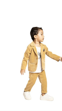Gusto Newborn Boys Blazer Set