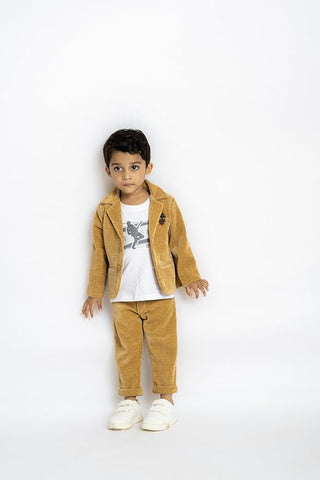 Gusto Newborn Boys Blazer Set