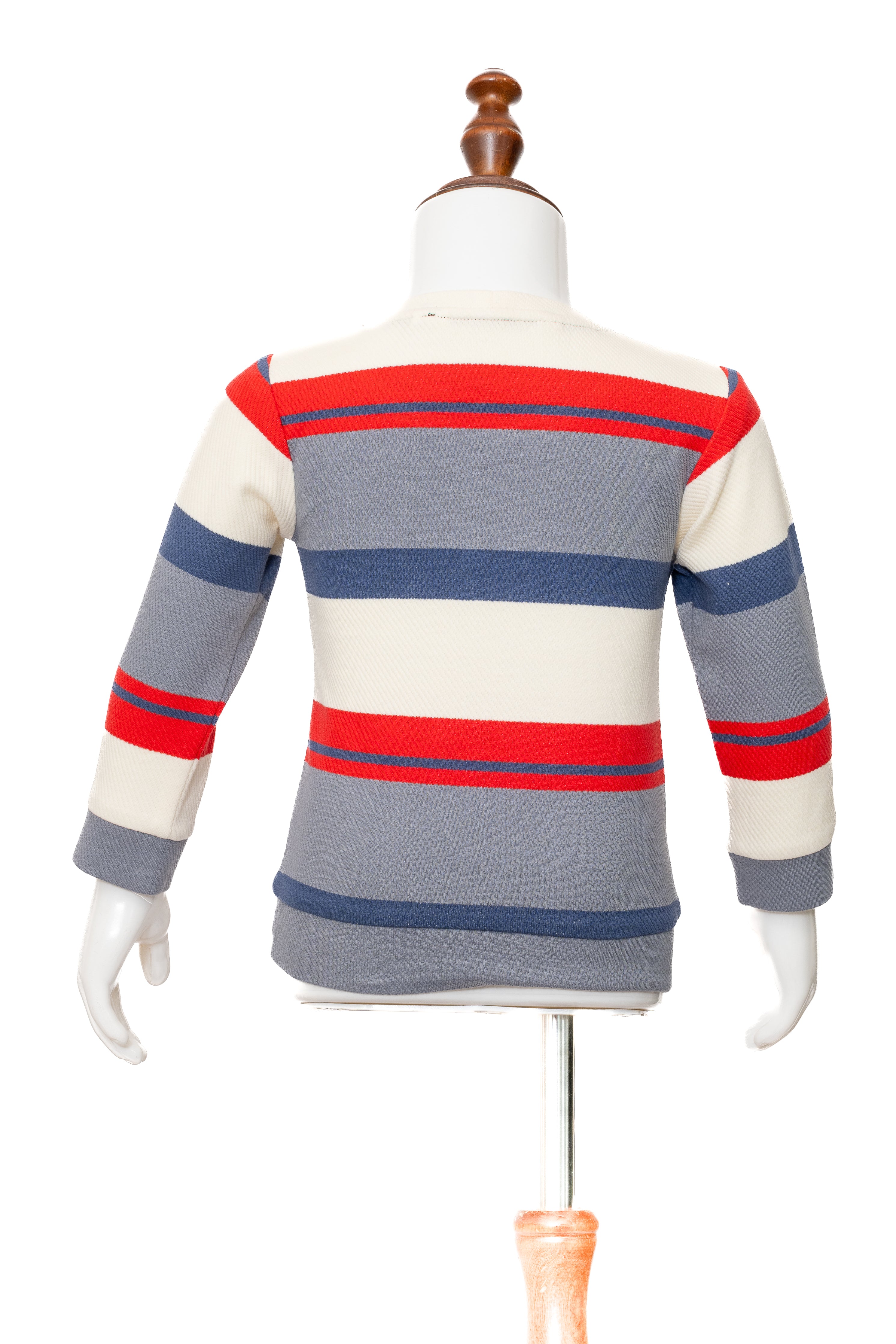 Gusto Newborn Full-Sleeve Round Neck T-Shirt