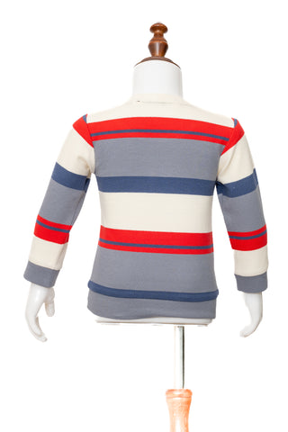 Gusto Newborn Full-Sleeve Round Neck T-Shirt
