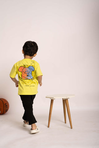 Gusto New Born Boys Half Sleeve T-Shirt