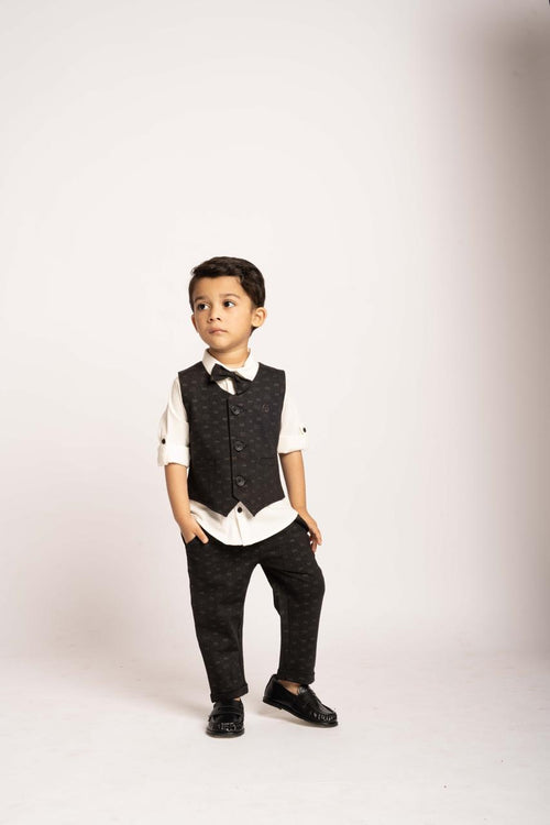 Gusto Baby Boys 3-Piece Vest Set
