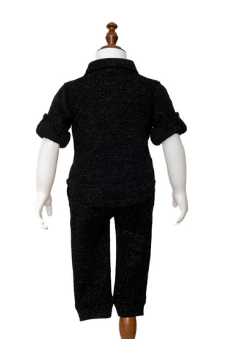 Gusto Newborn Full-Sleeve Shirt Co-Ord Set