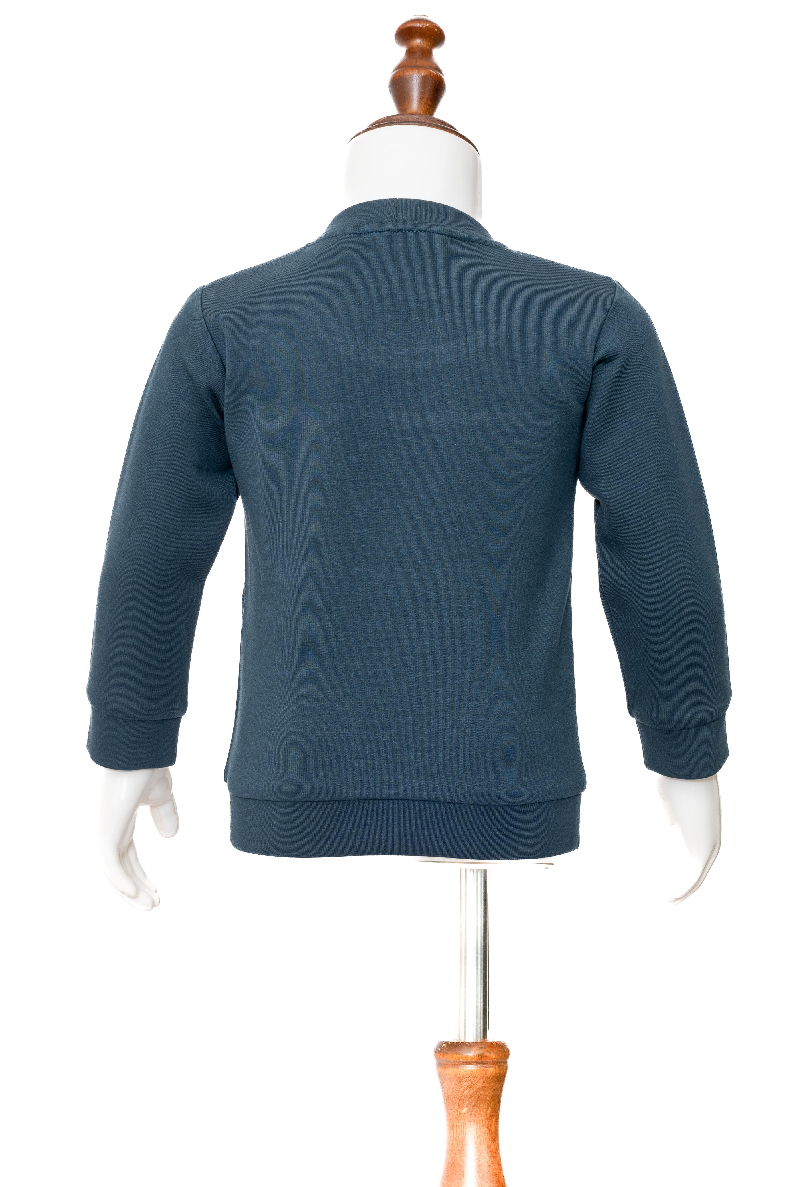 Gusto Newborn Full-Sleeve Round Neck T-Shirt