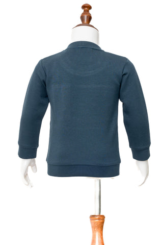 Gusto Newborn Full-Sleeve Round Neck T-Shirt
