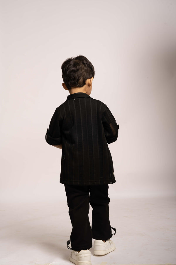 Gusto Newborn Full-Sleeve 2-Piece Shirt Set
