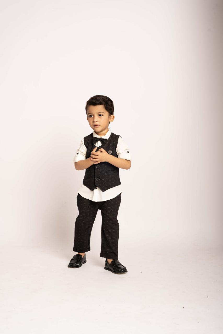 Gusto Baby Boys 3-Piece Vest Set